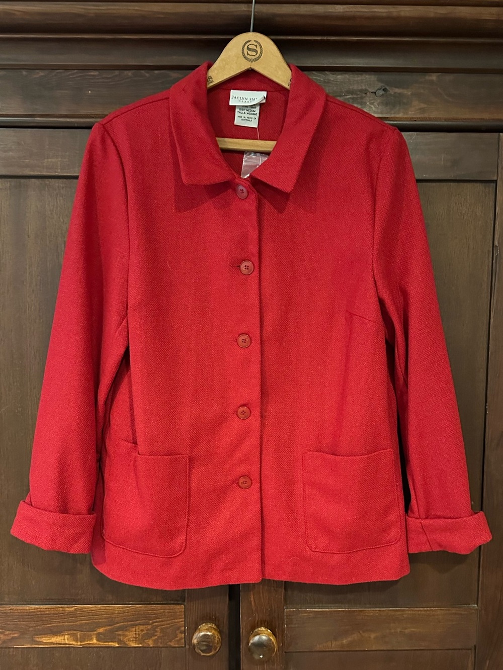 Vintage Jaclyn Smith • wool blend coat • jacket • blazer • women’s